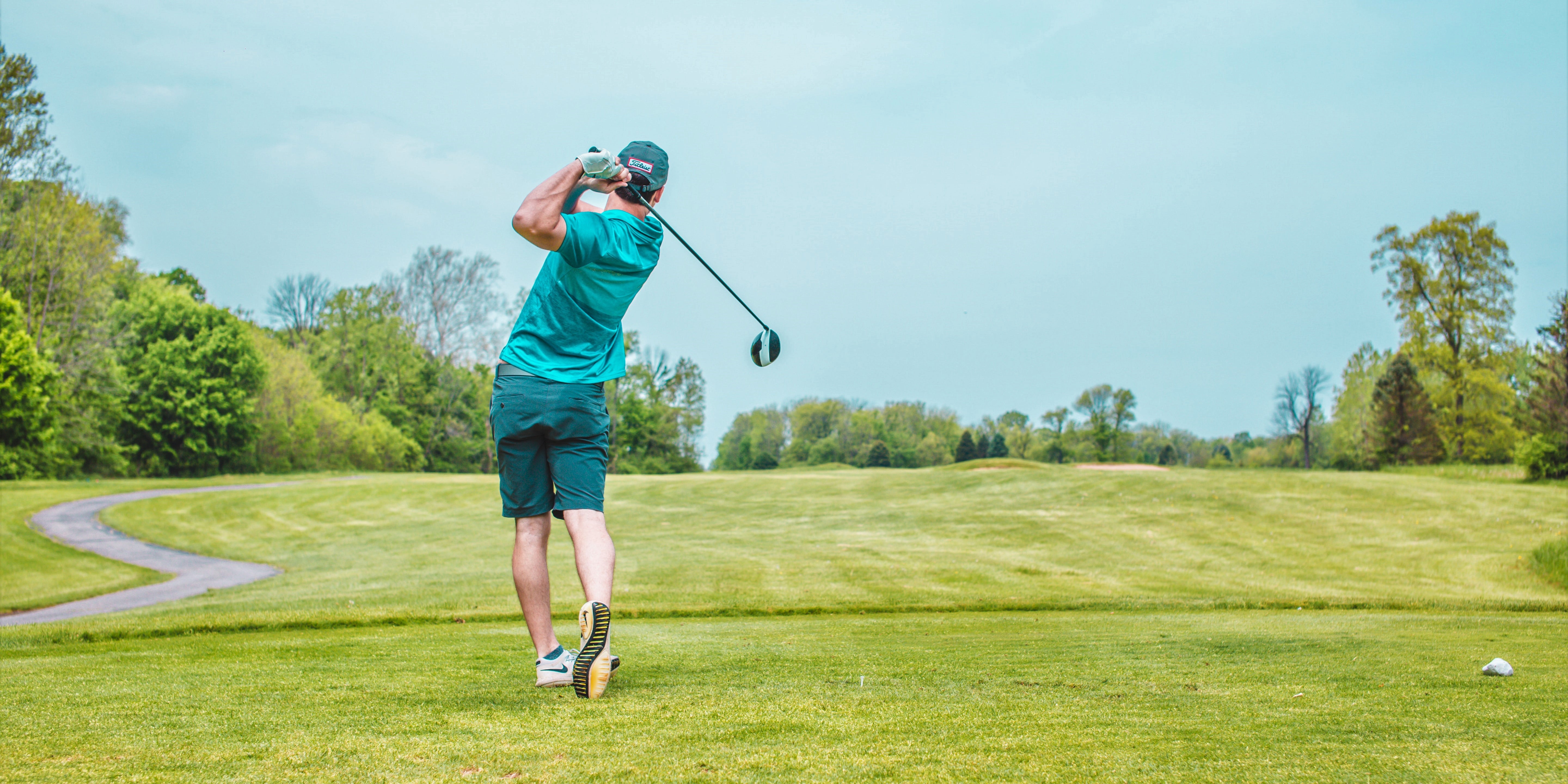 Golfer enjoying themselves in Phoenix